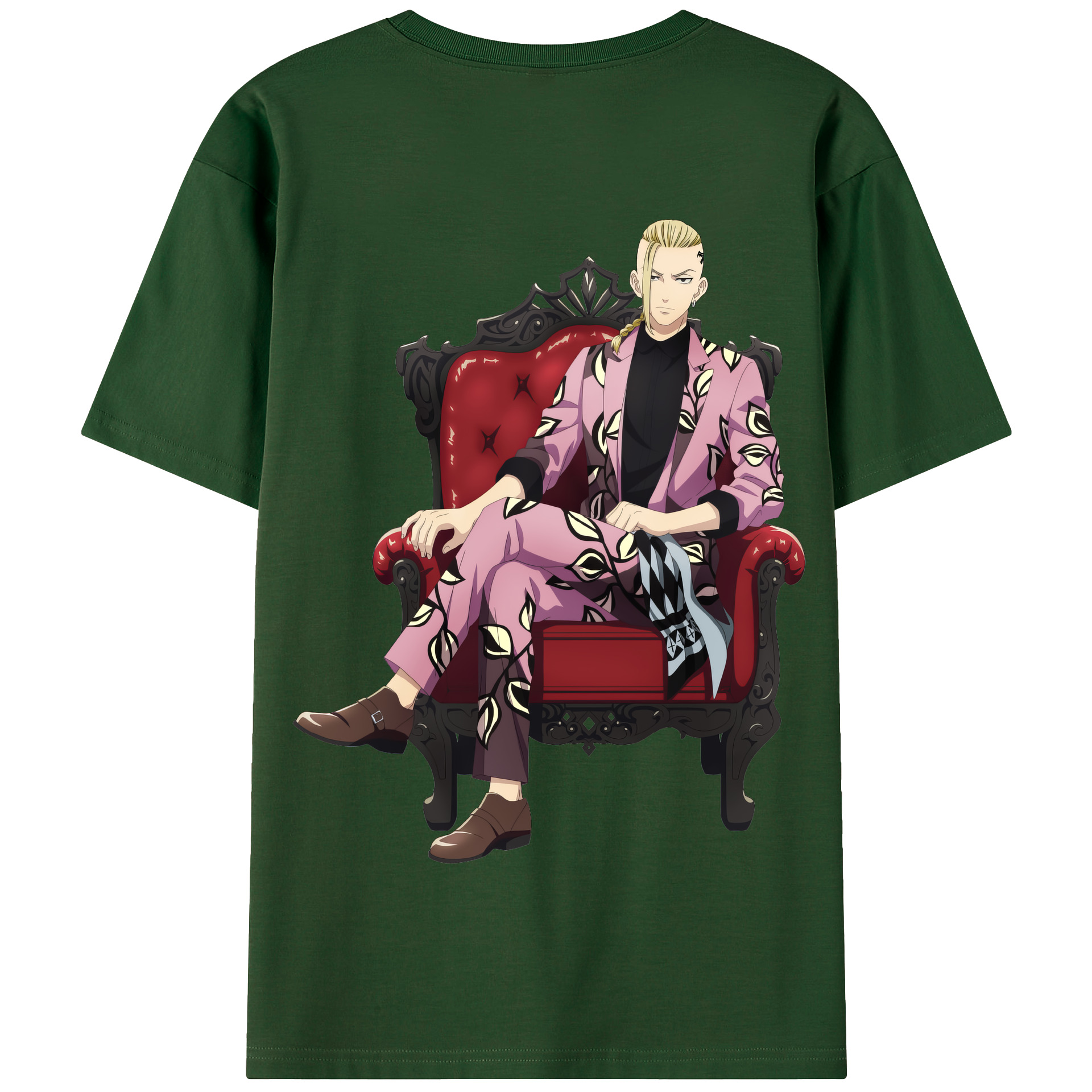 （画像用） 東京リベンジャーズ Tokyo Revengers 綿100％半袖Tシャツ（背面プリント）